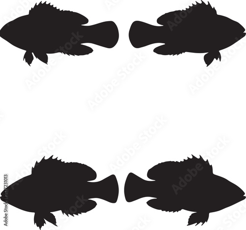 Goby Vector Silhouette