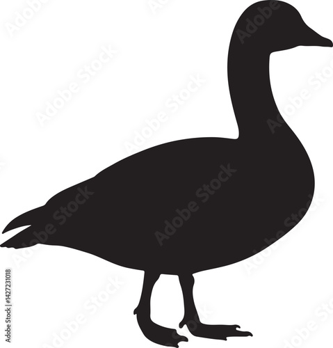 Goose Vector Silhouette