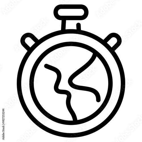 Earth Hour Stopwatch