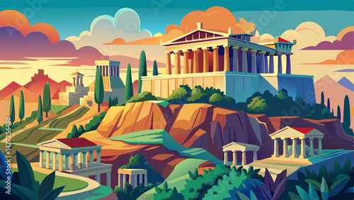 Very beautiful Greece - Acropolis in Athens