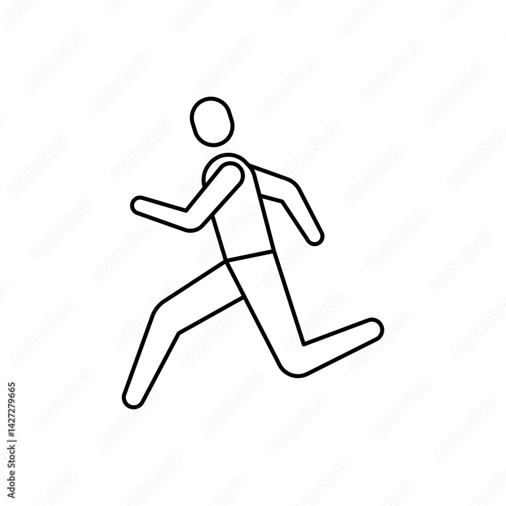 Running people icon Running people icon