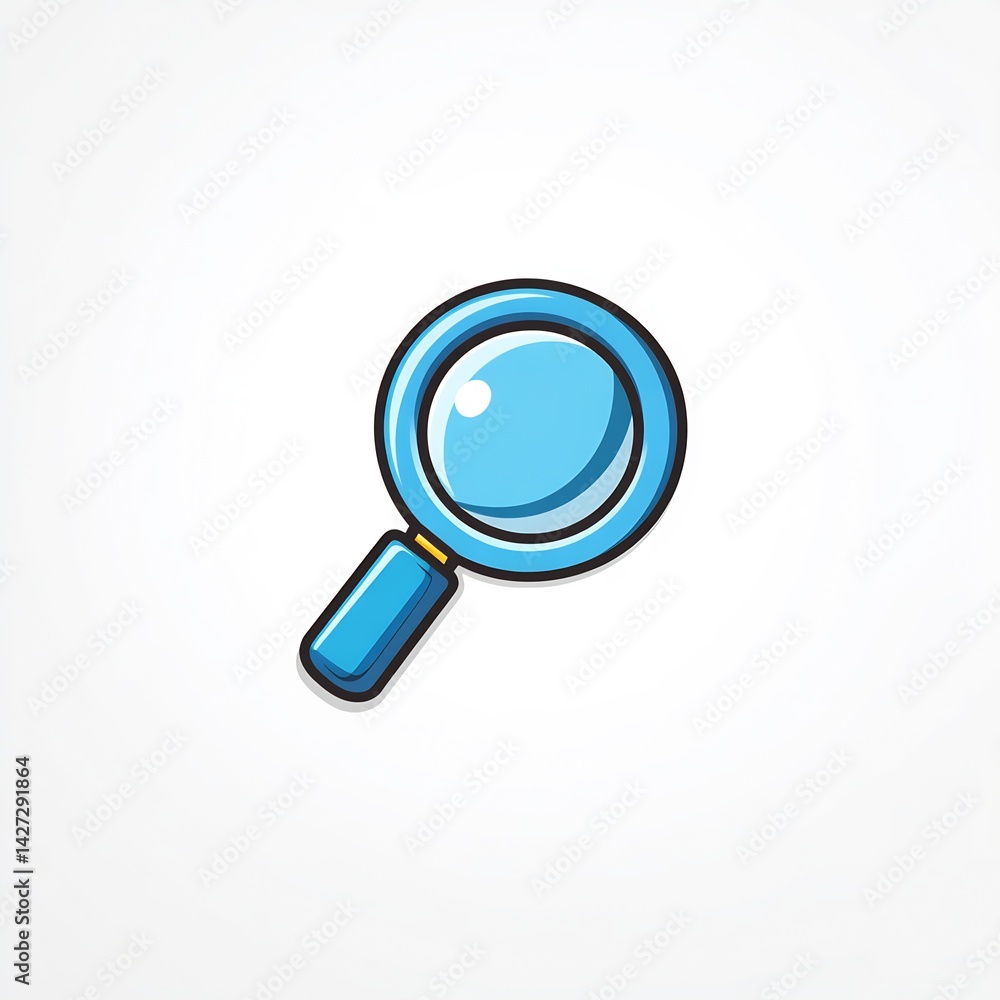 blue magnifying glass emoji blue magnifying glass emoji