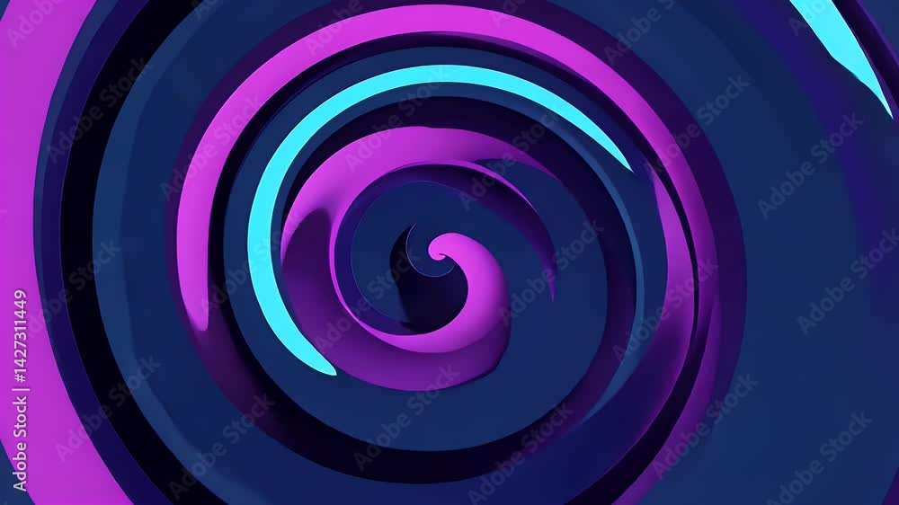Abstract purple and blue swirling pattern creating a hypnotic visual effect. Abstract purple and blue swirling pattern creating a hypnotic visual effect.