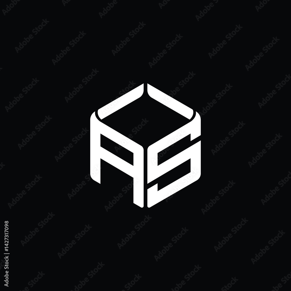 Modern Geometric Tech Logo Design Modern Geometric Tech Logo Design