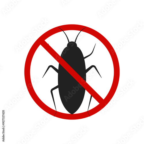 Pest control sign