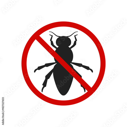 Pest control sign