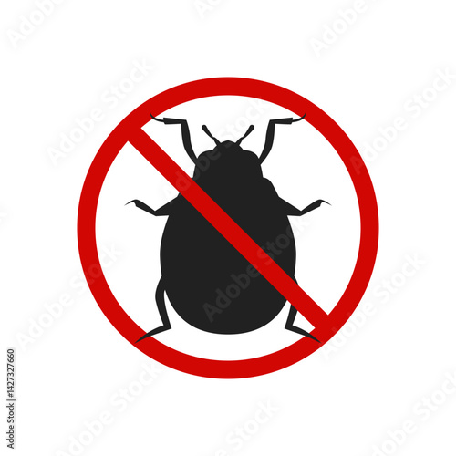 Pest control sign