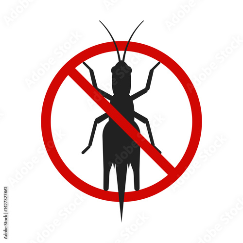 Pest control sign