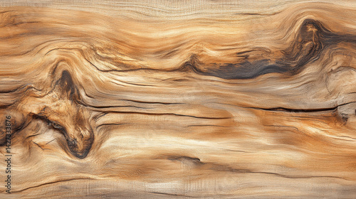Mellow light-colored wood texture background. Natural grain and low contrast.