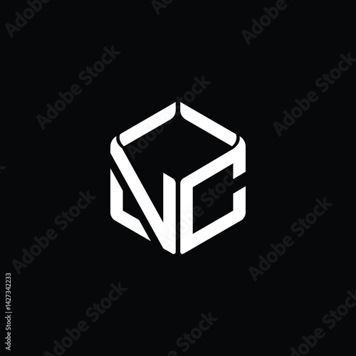 Modern Geometric Tech Logo Design