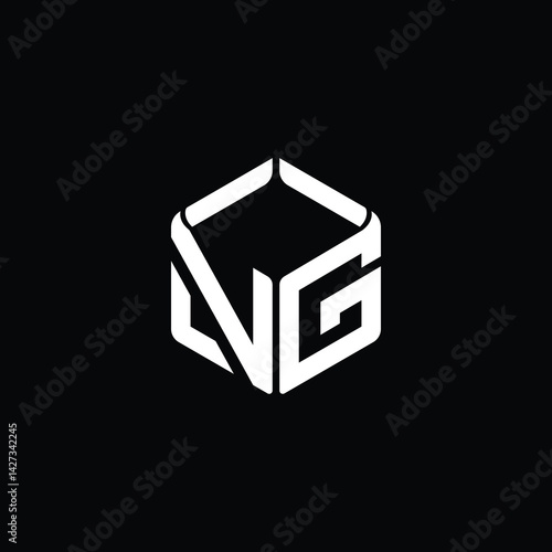 Modern Geometric Tech Logo Design