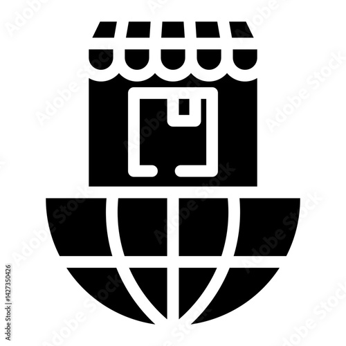 ecommerce Solid icon