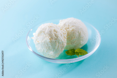 冷たくて美味しいアイスクリーム