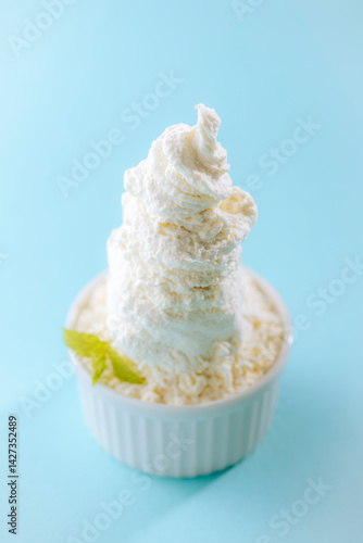 冷たくて美味しいアイスクリーム