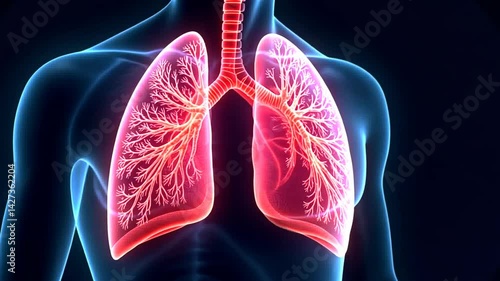 Visualizing Healthy Lungs and Respiratory System Anatomy