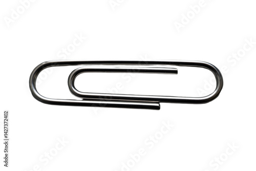 paper clip isolated on background transparent
