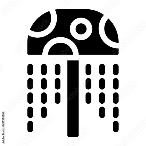 mushroom shower icon