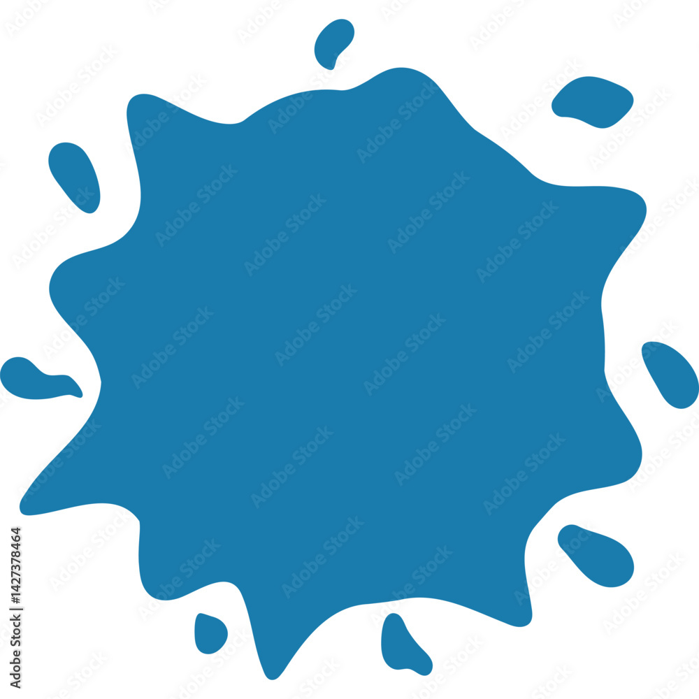Fototapeta premium Splash Water Shape