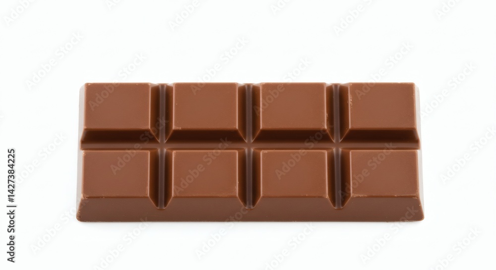 Chocolate bar isolated on white background Chocolate bar isolated on white background