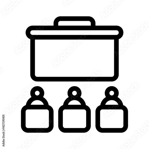 audience line icon