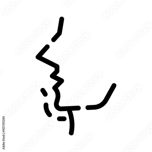 chin line icon