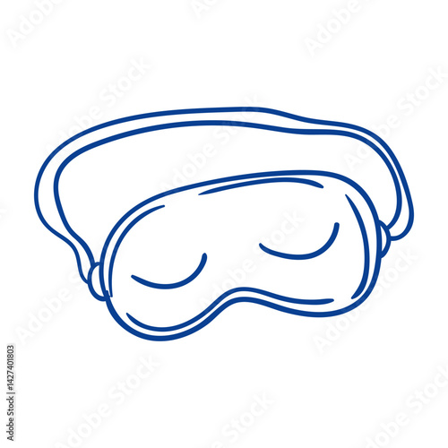 Comfortable sleep mask designed for restful nights and relaxation during travel