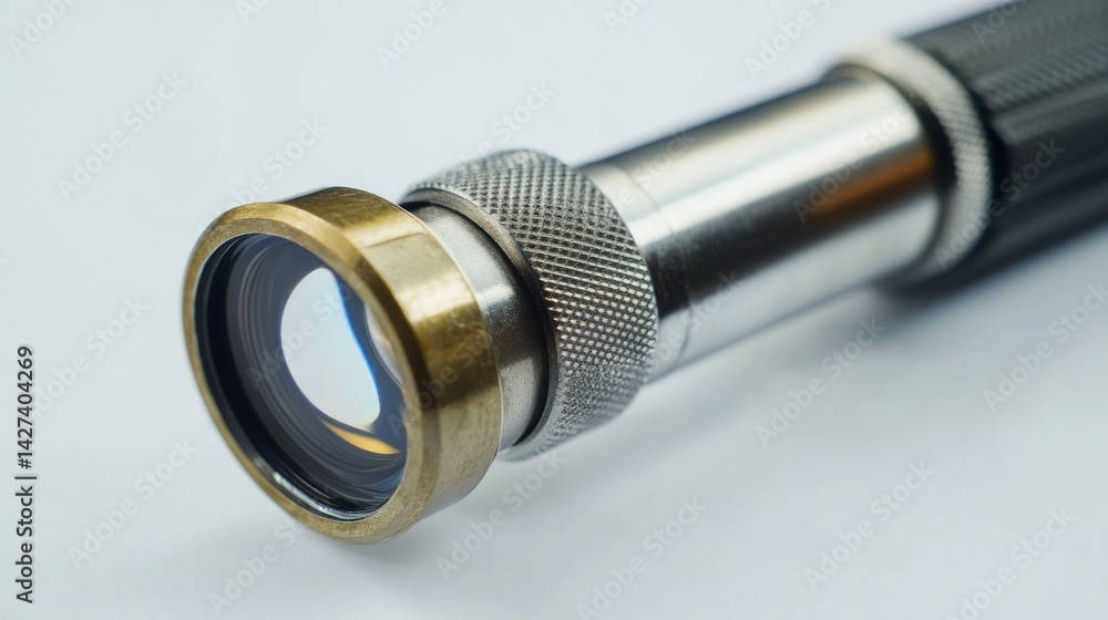 dermatoscope, tool with visible lens dermatoscope, tool with visible lens