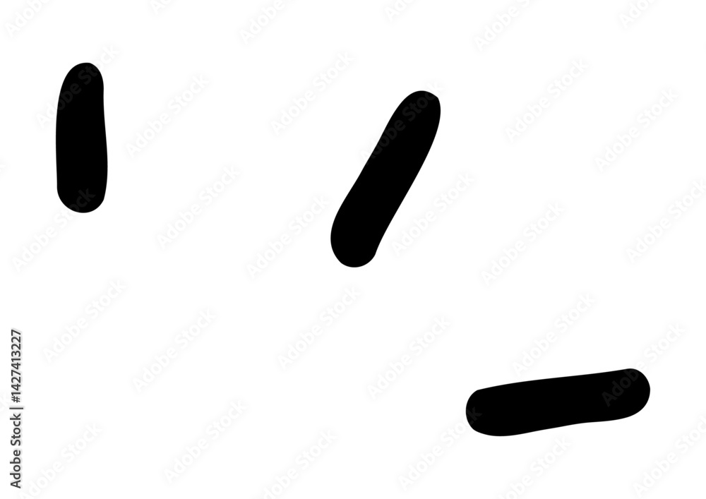 手描き風の3本線・気付きや強調を表すベクターアイコン素材 Emphasis or Attention 手描き風の3本線・気付きや強調を表すベクターアイコン素材 Emphasis or Attention