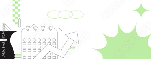 Education and learning people flat vector concept hand drawn illustration
