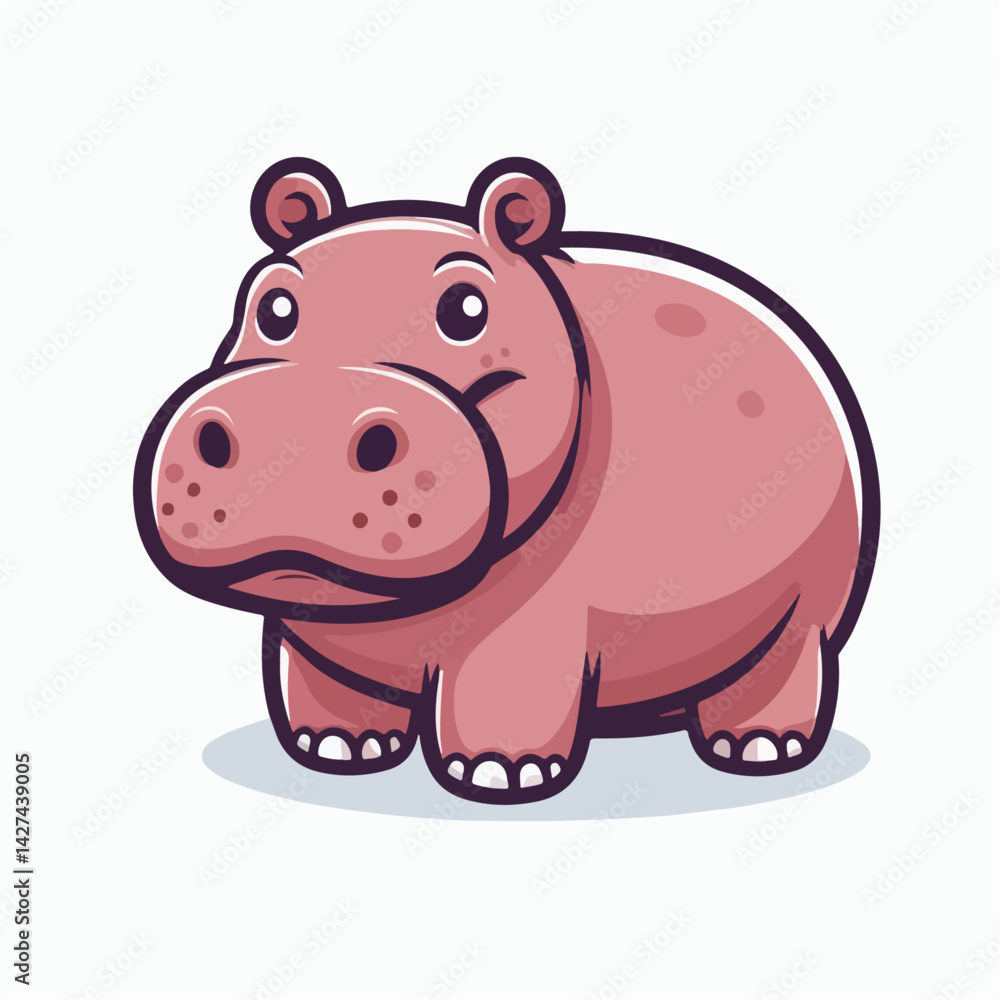 hippopotamus vector illustration hippopotamus vector illustration