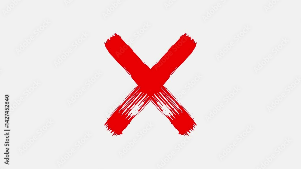 Abstract Red Cross Pattern Abstract red cross painted by wide brush strokes, Abstract neon cross ...