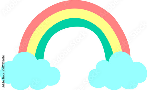 무지개, 감성일러스트, 플랫디자인, 컬러풀요소, 귀여운그래픽, 자연현상, 장식소품, 스티커아이콘, 데코무지개, 하늘요소, 캐릭터배경, 꿈같은분위기, 일러스트소품, 귀여운무지개, 긍정상징, 희망아이콘, 날씨그래픽, 배경꾸미기, 소녀감성, 다이어리꾸미기, 동화풍디자인, 감성꾸미기, 플래너포인트, 컬러장식, 동글한형태