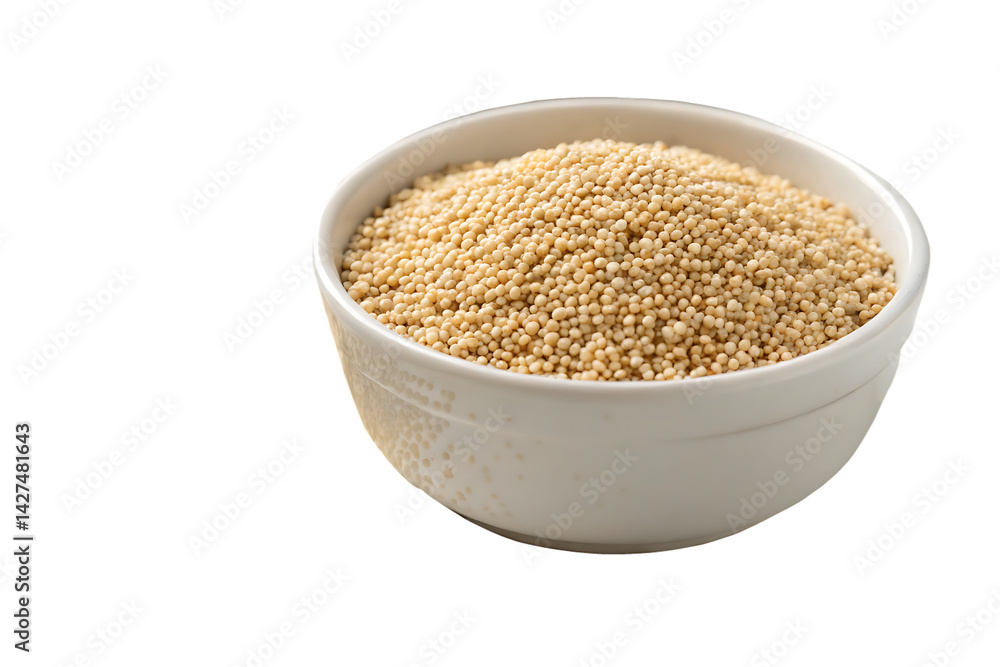 Bowl full of amaranth grains on black background, healthy food ingredient. Bowl full of amaranth grains on black background, healthy food ingredient.