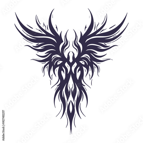 tribal tatto vector design