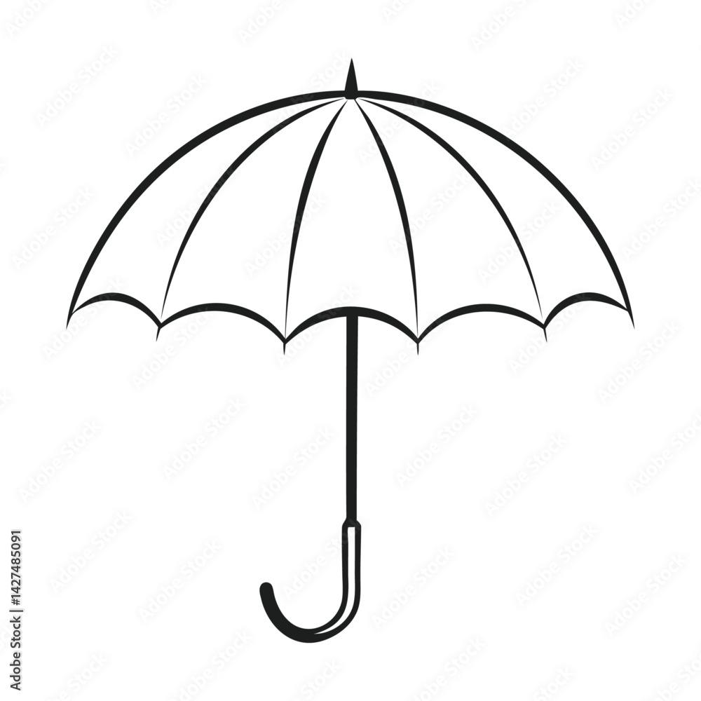 black umbrella icon design black umbrella icon design