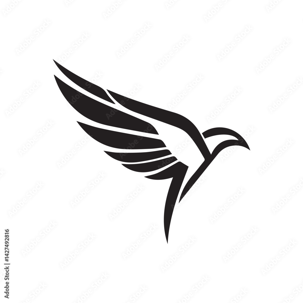 Obraz premium Bird Logo Vector Image Graphic