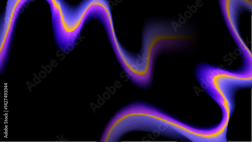Abstract purple and yellow design suitable for backgrounds, print materials, websites, and digital presentations needing a vibrant and modern touch.
