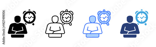 Self Disciplined icon sheet multiple style collection