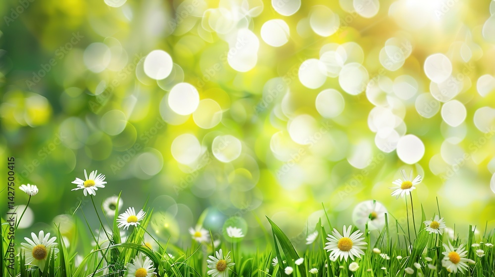 Obraz premium Spring Bank Holiday Festive Background: Igniting the Fiery Joy and Endless Vitality of Spring Bank Holiday with Colorful Festive Elements