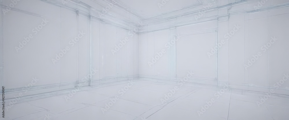 Crisp white background with subtly faded blue architectural blueprint lines Digital blueprint effect , pattern, texture, blueprint style Crisp white background with subtly faded blue architectural blueprint lines Digital blueprint effect , pattern, texture, blueprint style