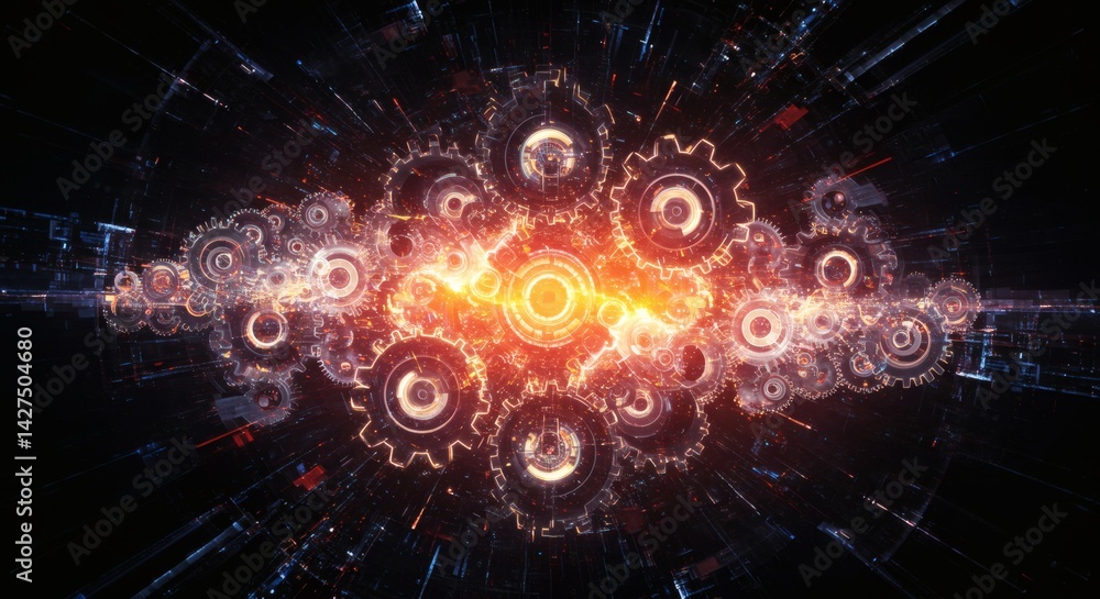 Clockwork Nebula Gears Intertwined Ignited Core Clockwork Nebula Gears Intertwined Ignited Core