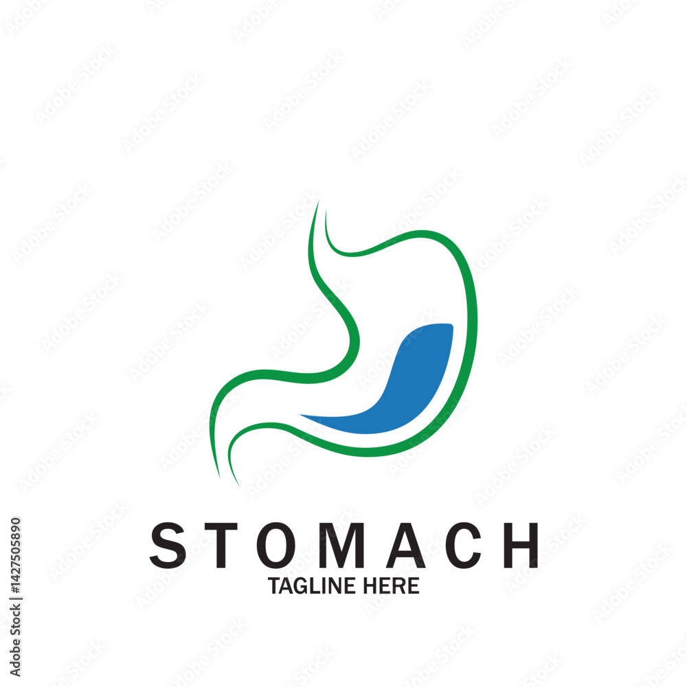 Stomach Logo vector illustration design creative Gastroenterology Healthy Logo element icon Stomach healthcare icon vector template Stomach Logo vector illustration design creative Gastroenterology Healthy Logo element icon Stomach healthcare icon vector template