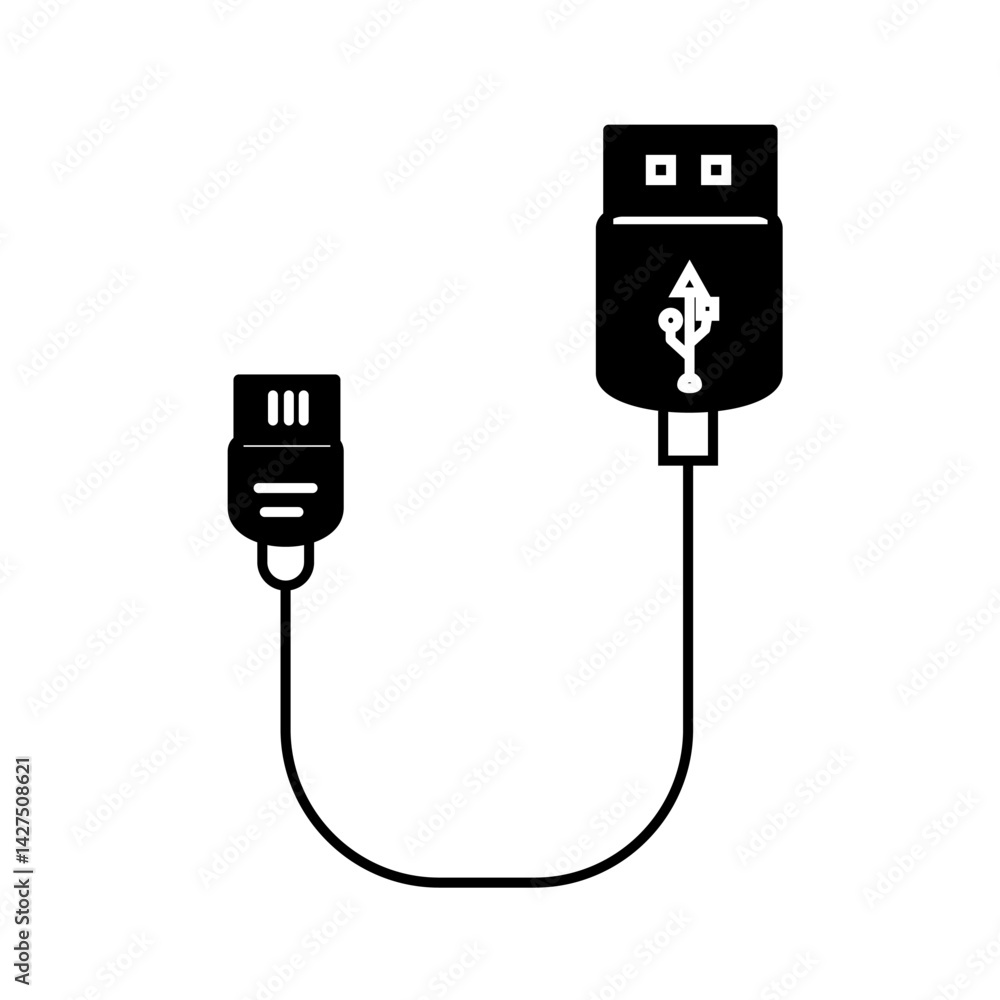 USB,micro,computer,technology,cable icon,vector illustration USB,micro,computer,technology,cable icon,vector illustration
