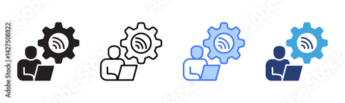 Remote icon sheet multiple style collection