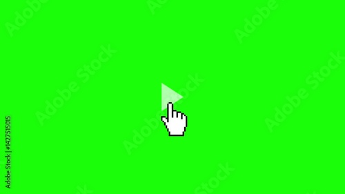 Pause video icon, Click pause and click play, Click on the video pause button