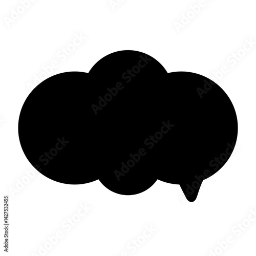 cloud like thought bubble