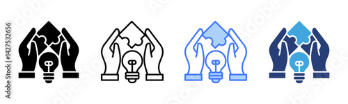 Learning icon sheet multiple style collection