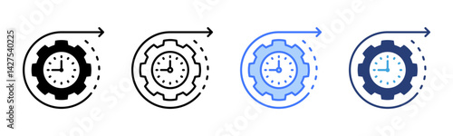 Long Term icon sheet multiple style collection