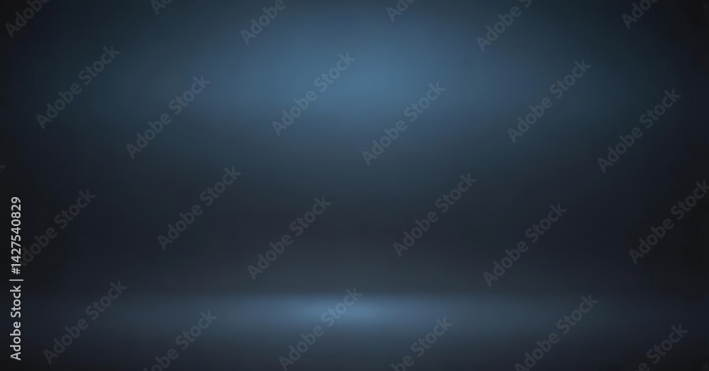 Obraz premium Subtle blue gradient, dark to light transition, blue, abstract