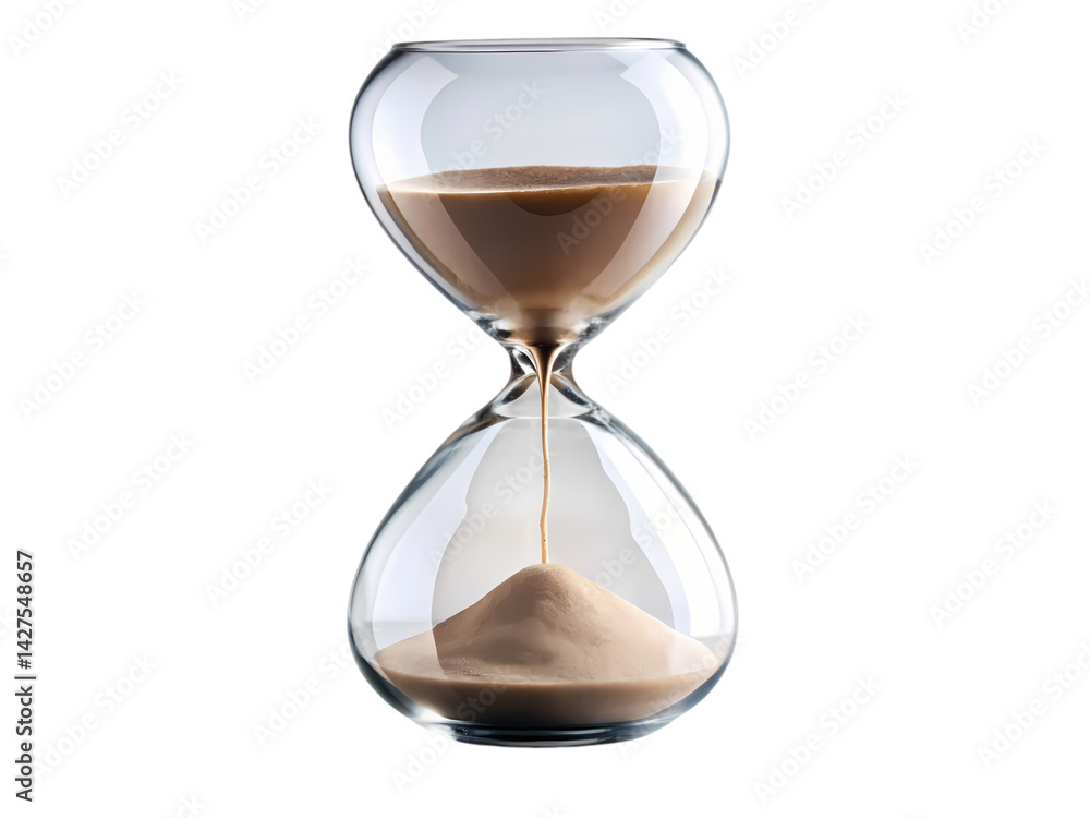 Hourglass Sand Timer: Time Management, Deadline, and Passing Time Hourglass Sand Timer: Time Management, Deadline, and Passing Time